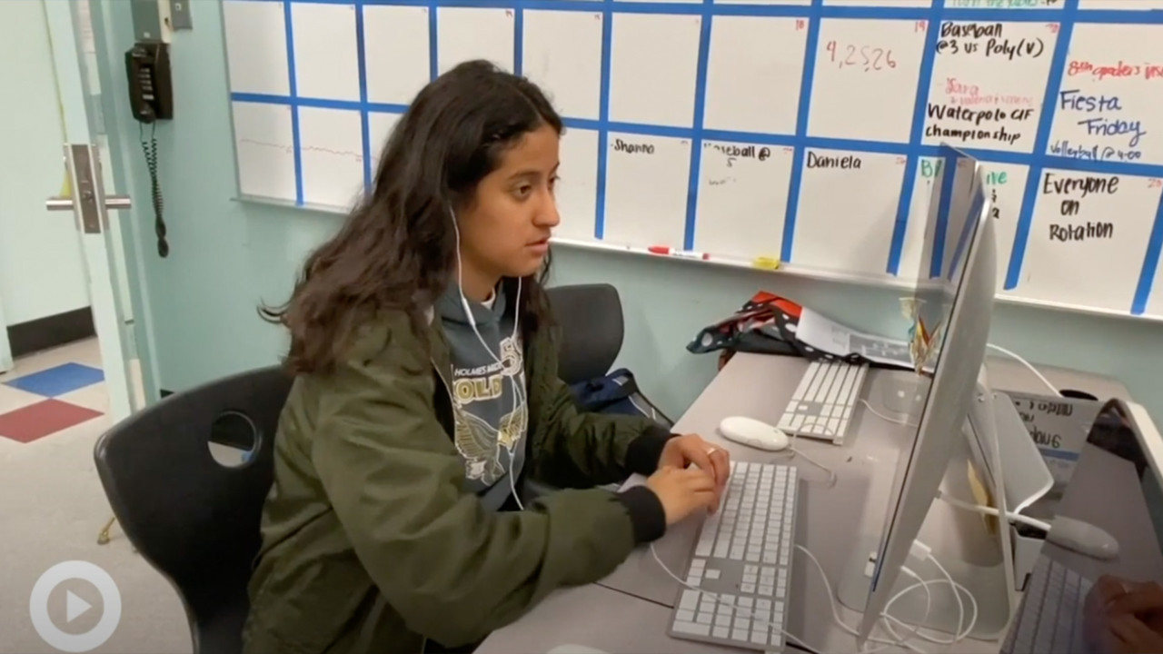 This story was produced by Maria Ruiz and Christopher Sarenana at Daniel Pearl Magnet High School in Lake Balboa, California with support from Connected Educator Adriana Charvira. Related local station: PBS SoCal.
