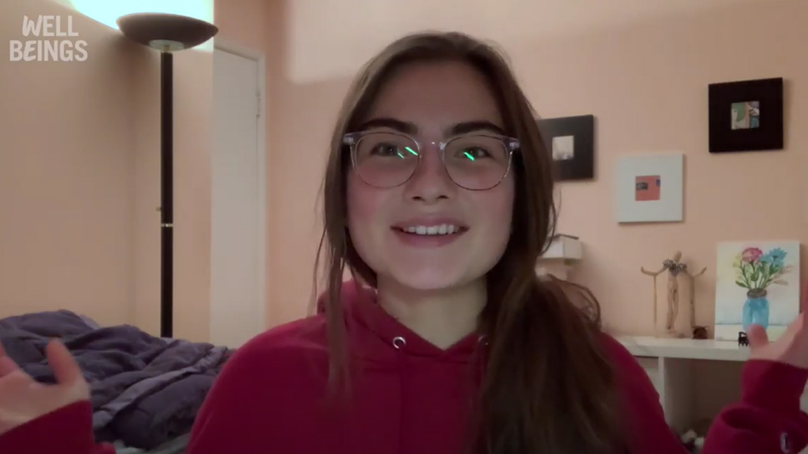 Anastasia talks about the importance of reaching out for help with #mentalhealth​ and shares advice about overcoming her fear of being judged. #WellBeings​ #BraveTeens​