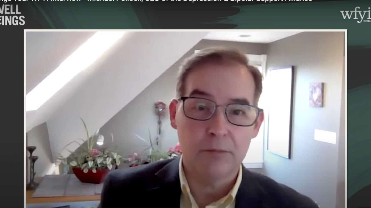 Michael Pollock, CEO of the Depression & Bipolar Support Alliance