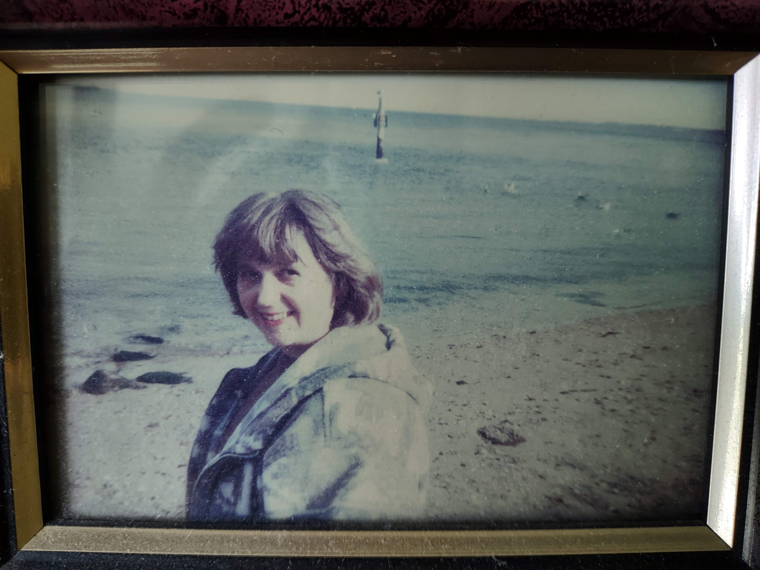 Mom on vacation in the late 1990s