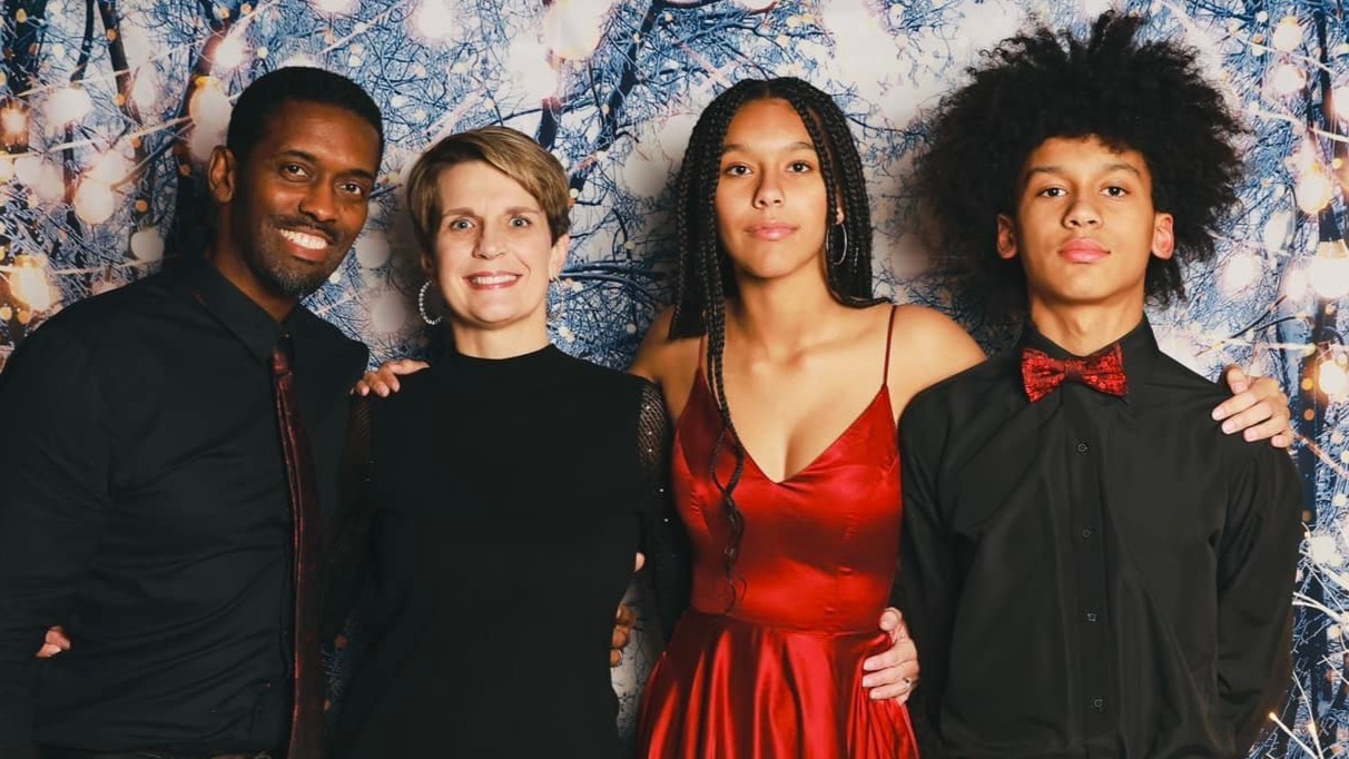 Roy, Kristie, Jayden and Braxton Medley.