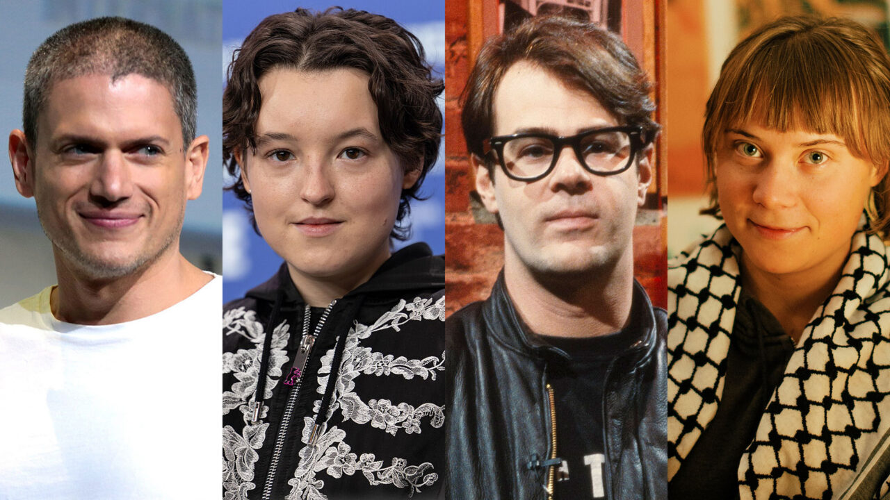 Wentworth Miller, Bella Ramsey, Dan Aykroyd, Greta Thunberg